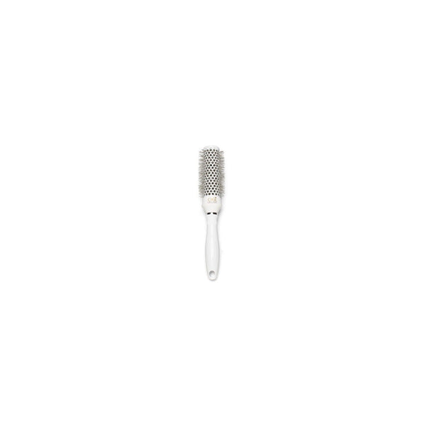 Föhnborstel 25 mm, wit met keramische ronde kop